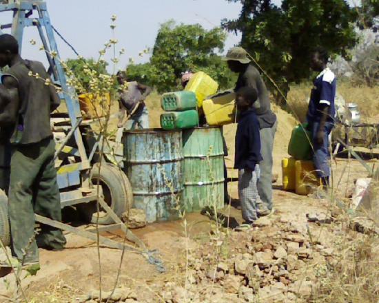 Construction d'un radier: l'eau casse-tête chinois dans les pays sahél