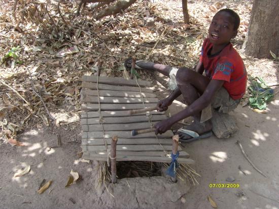 Un jeune balafoniste de Niamina
