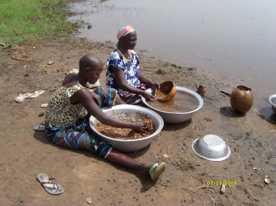 Preparation du soumbala à Inbira chez mes oncles