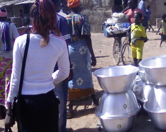 Marché de Komsilga:les étalages