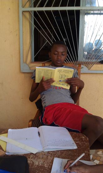 OUMAR 3ème en plein exercices...